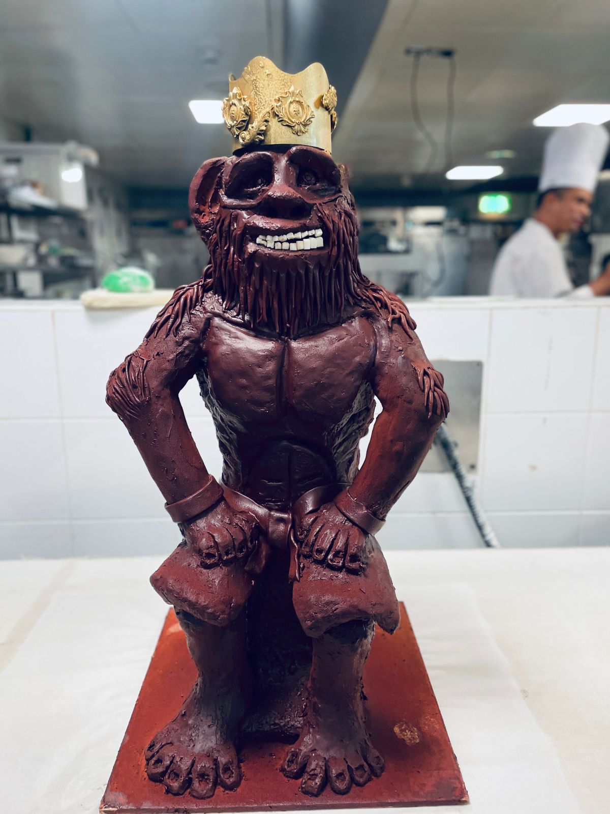 Chocolate Sculpture King