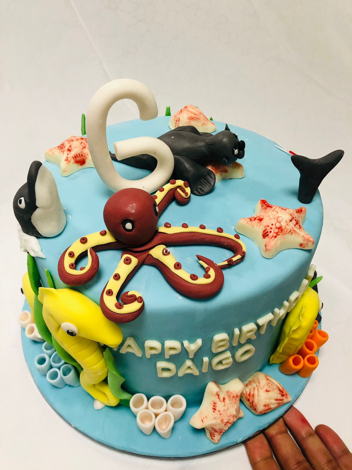Underwater Birthday Cake