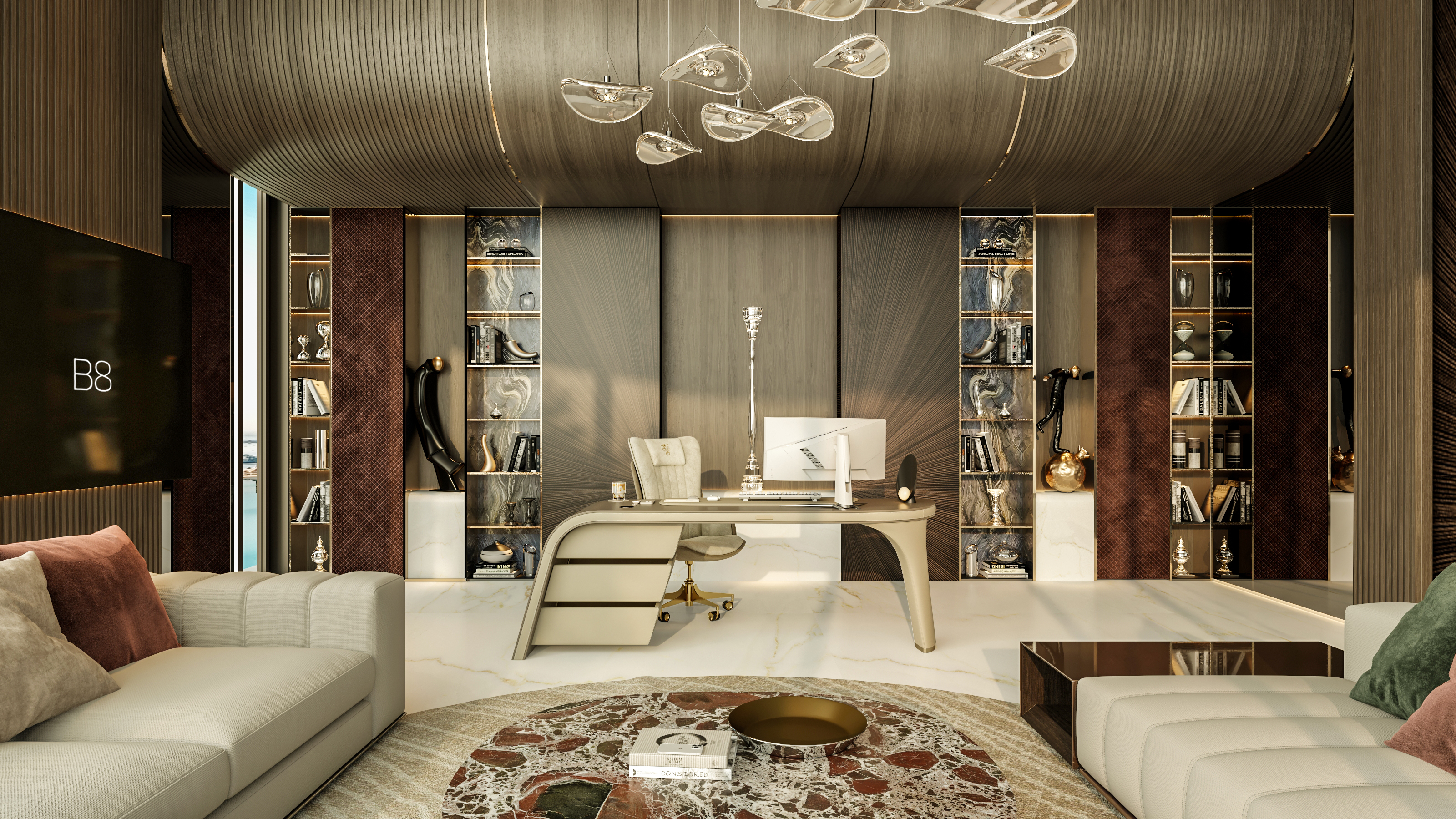 AVA Penthouse - Formal Office