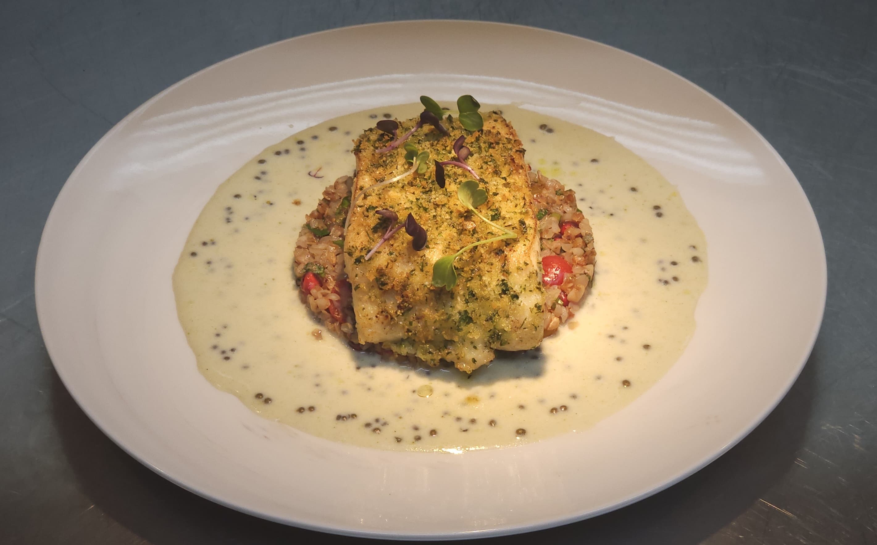 Stuffed Protein Dish